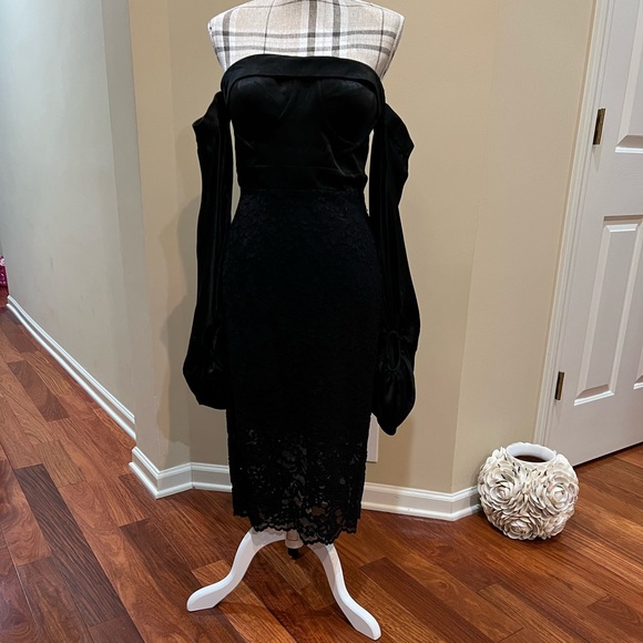 NWT MISHA COLLECTION SILHOUETTE DRESSS - Picture 3 of 6